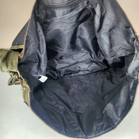 MUDD Corduroy Camouflage Messenger Bag 90s Y2k - Picture 5 of 6